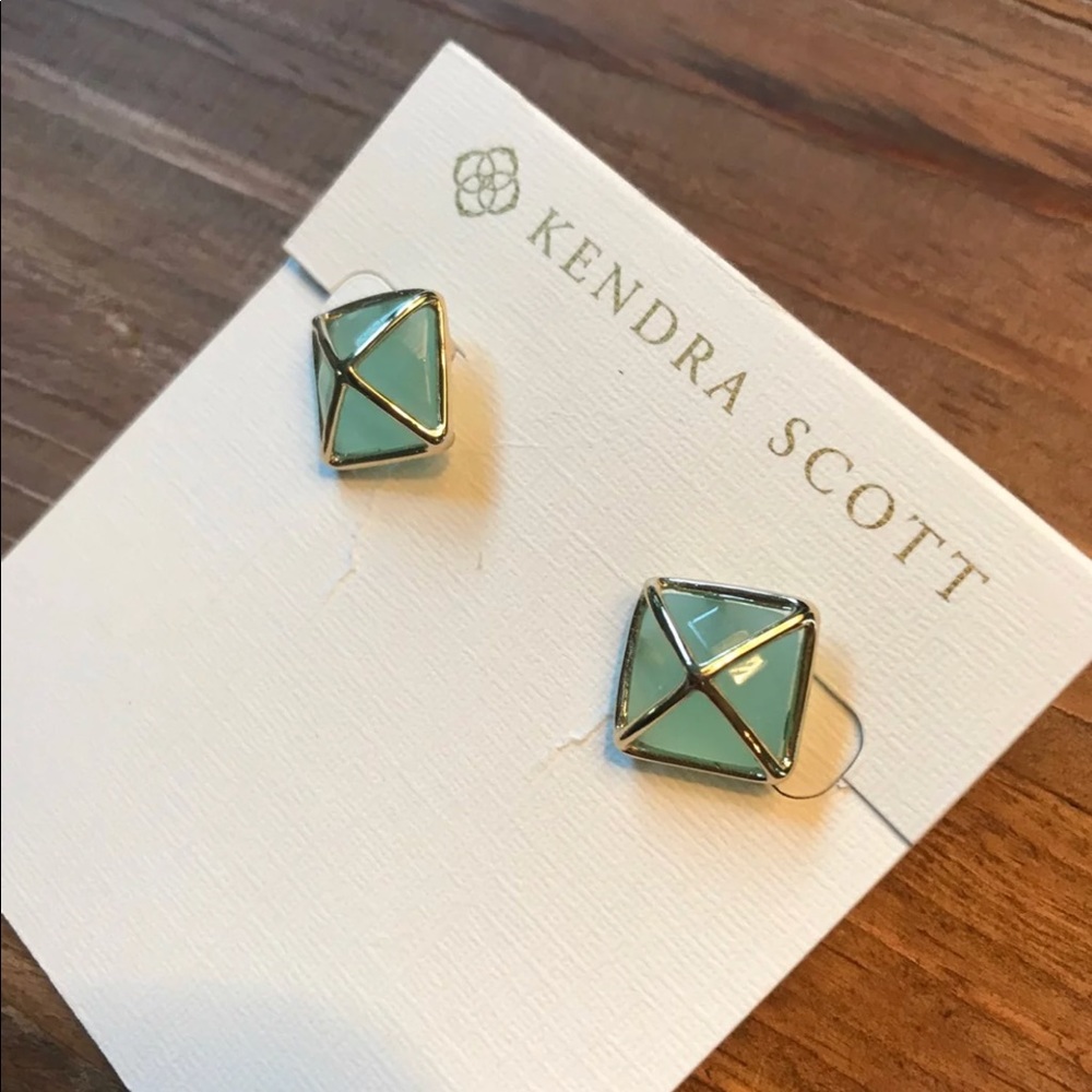 Kendra Scott Chalcedony Bonnie Studs